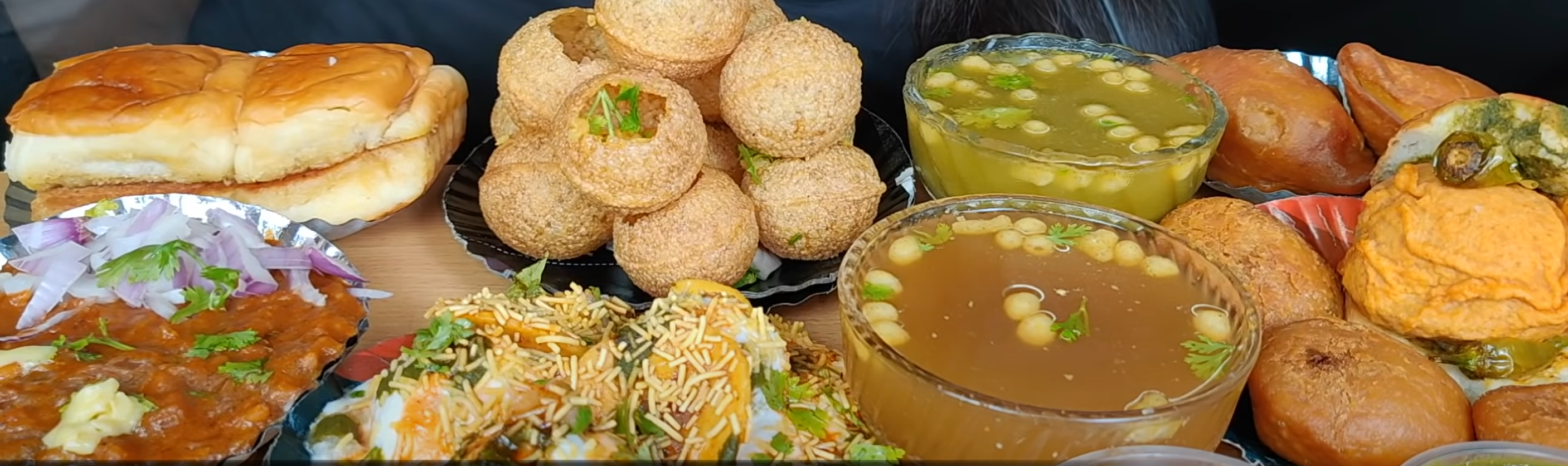 A table full of dishes